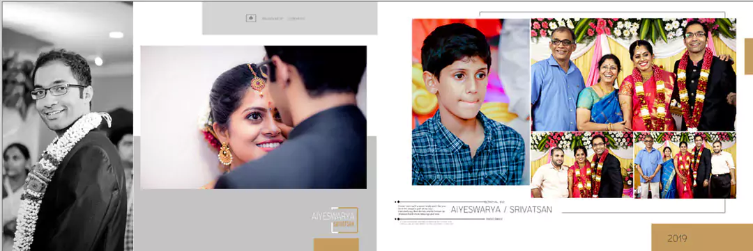 south wedding albums psd